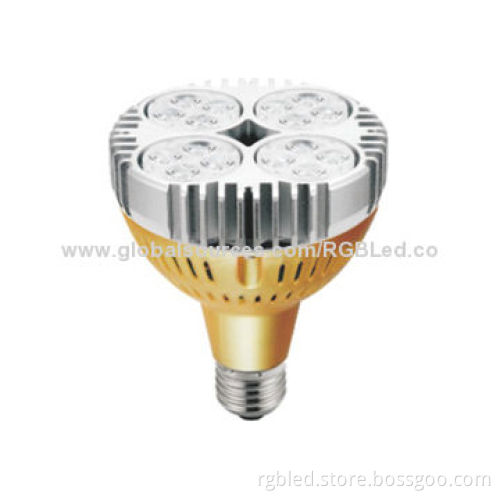 PAR30 LED Bulb, 40W, Dimmable, E27, 16pcs Cree XPE LED, AC 85-260V, 70-80lm/WattNew